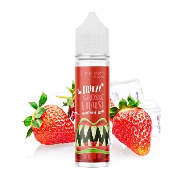 Freeze grosse fraise - 50ml - Multi freeze - LIQUIDEO