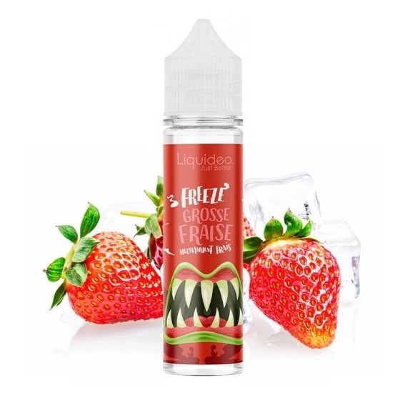 Freeze grosse fraise - 50ml - Multi freeze - LIQUIDEO