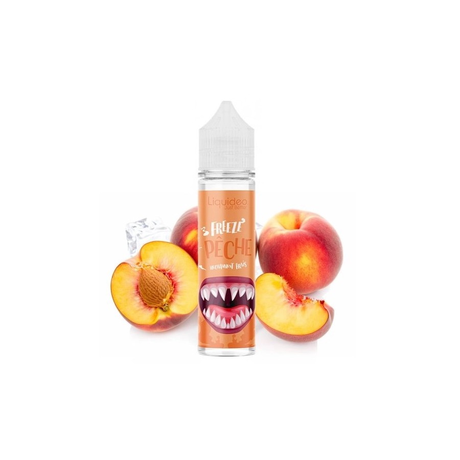 Freeze pêche - 50ml - Multi freeze - LIQUIDEO Freeze pêche - 50ml - Multi freeze - LIQUIDEO