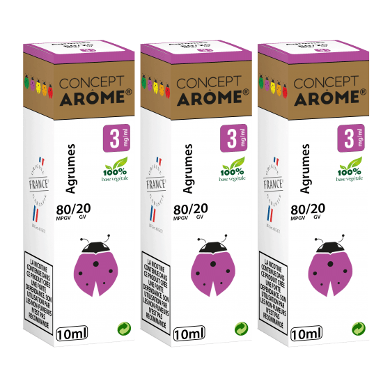 Agrumes 10ml - CONCEPT AROME