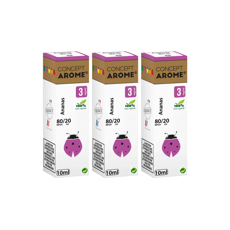 Ananas 10ml - CONCEPT AROME Ananas 10ml - CONCEPT AROME