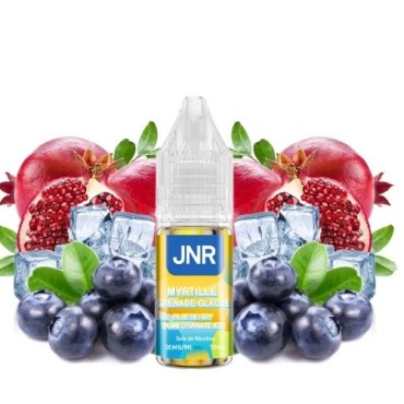 Myrtille grenade glacée - 10ml - 10 ou 20mg Sel de nicotine - JNR Myrtille grenade glacée - 10ml - 10 ou 20mg Sel de nicotine - JNR