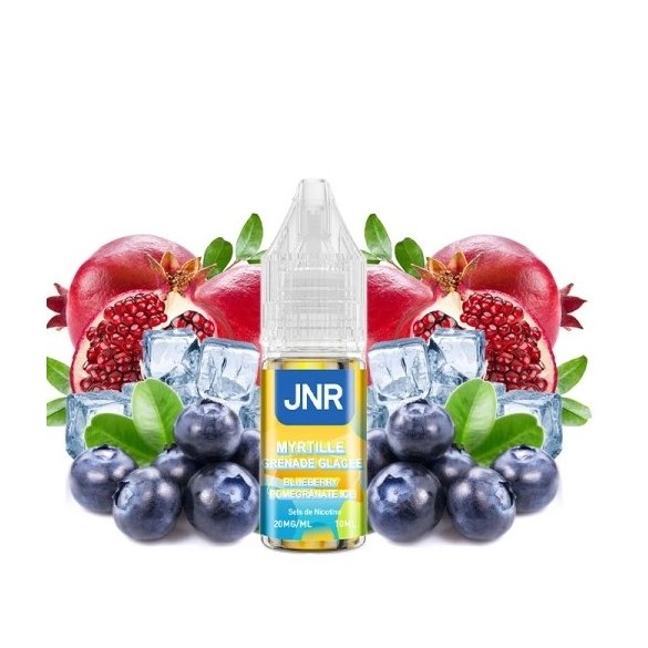 Myrtille grenade glacée - 10ml - 10 ou 20mg Sel de nicotine - JNR