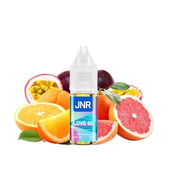 Agrumes fruit de la passion (Love 66) - 10ml - 10 ou 20mg Sel de nicotine - JNR