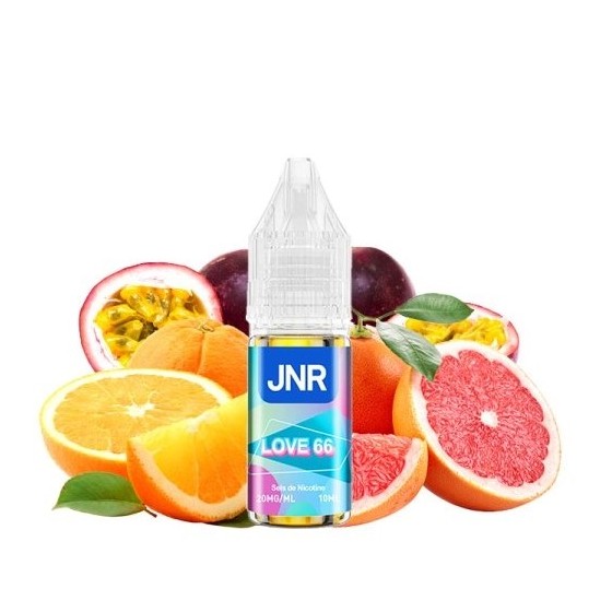 Agrumes fruit de la passion (Love 66) - 10ml - 10 ou 20mg Sel de nicotine - JNR