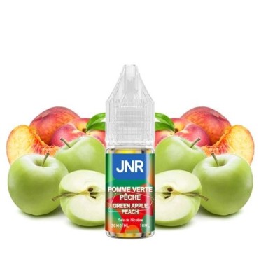Pomme verte pêche - 10ml - 10 ou 20mg Sel de nicotine - JNR