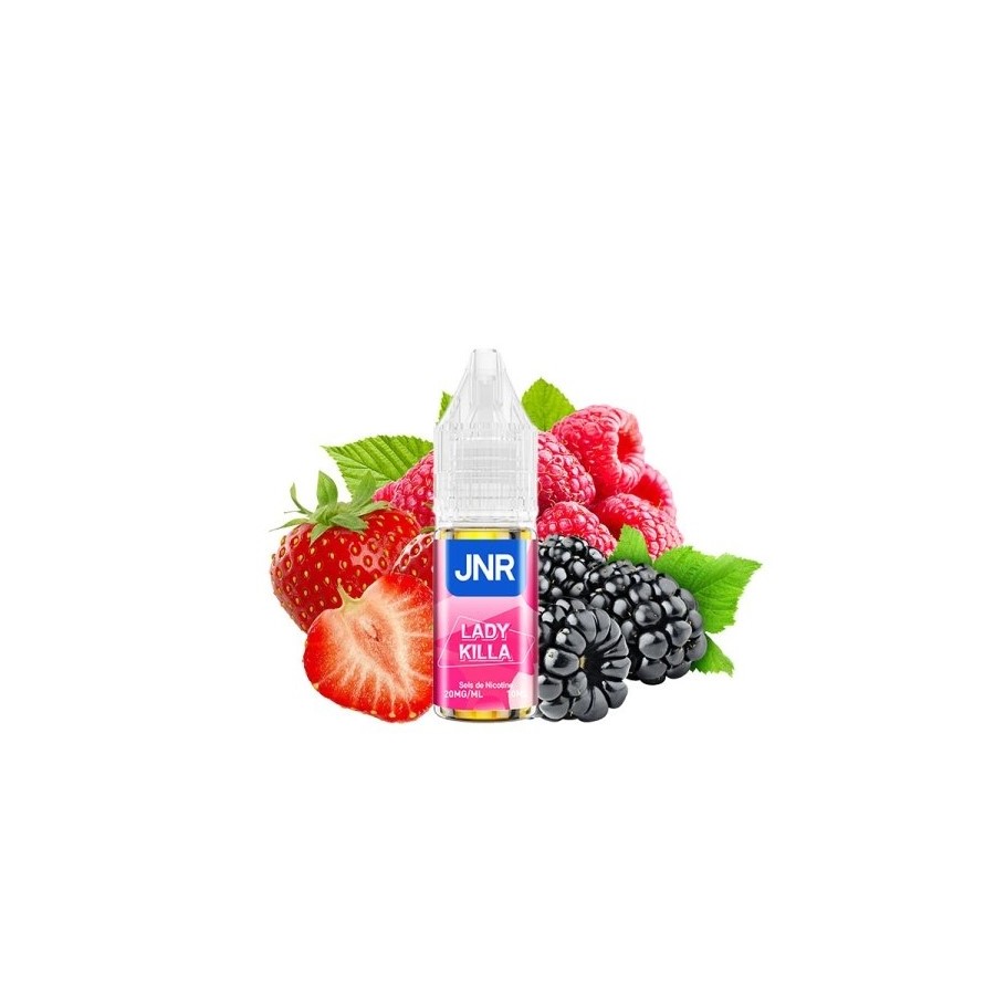 Fraise framboise (Lady killa) - 10ml - 20mg Sel de nicotine - JNR Fraise framboise (Lady killa) - 10ml - 20mg Sel de nicotine - JNR