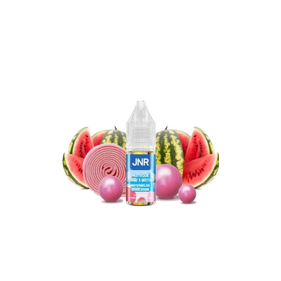 Pastèque bubblegum - 10ml - 20mg Sel de nicotine - JNR Pastèque bubblegum - 10ml - 20mg Sel de nicotine - JNR