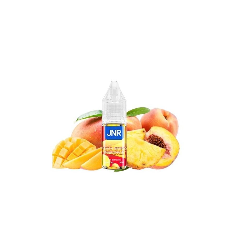 Pêche mangue ananas - 10ml - 20mg Sel de nicotine - JNR
