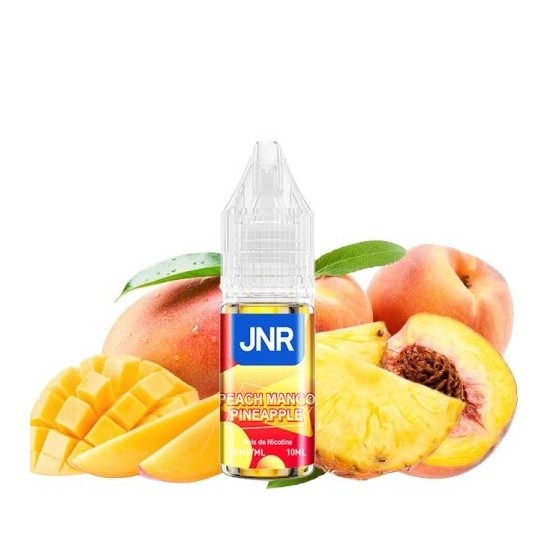 Pêche mangue ananas - 10ml - 20mg Sel de nicotine - JNR