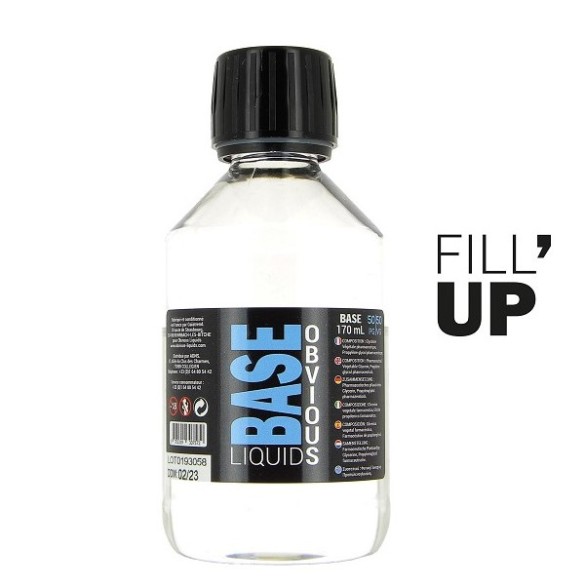 BASE "FILL' UP" 50 50 170 ML OBVIOUS