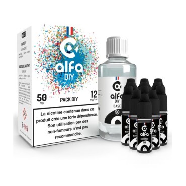 PACK BASE DIY 12MG 200ML ALFA