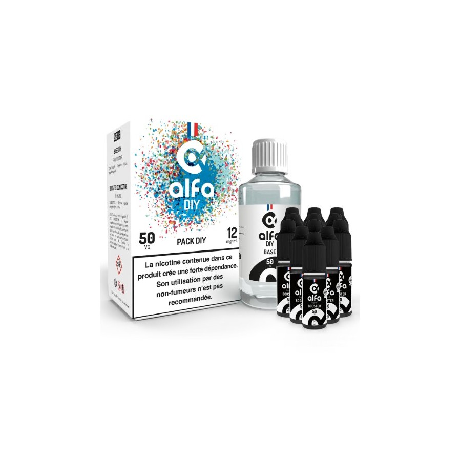 PACK BASE DIY 12MG 200ML ALFA PACK BASE DIY 12MG 200ML ALFA