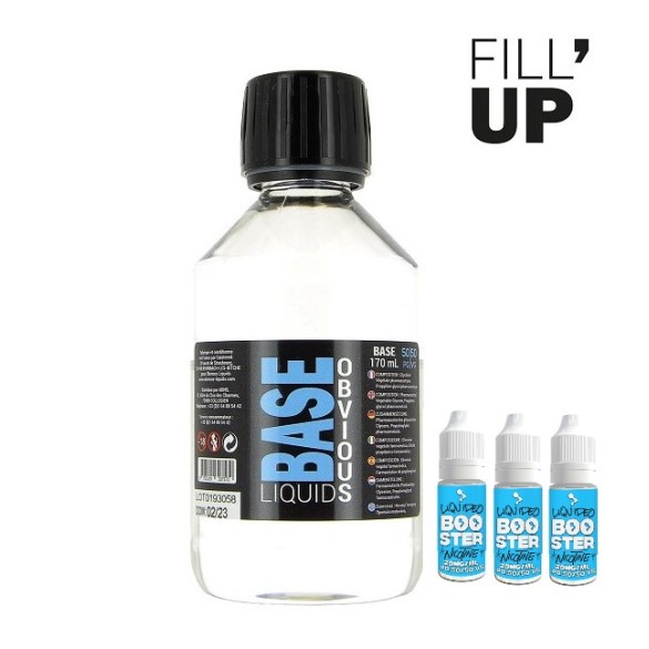 PACK BASE DIY 3MG 200ML OBVIOUS