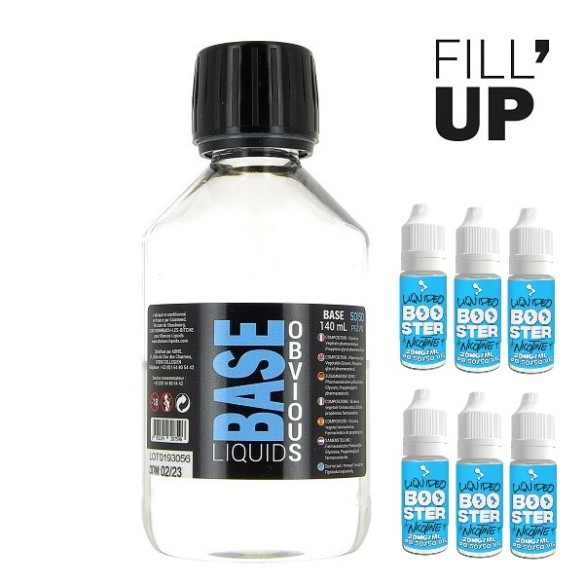 PACK BASE DIY 6MG 200ML OBVIOUS