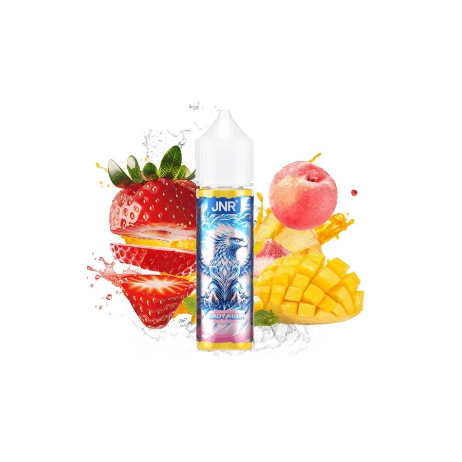Fraise framboise ( Lady killa) - 50ml - JNR Fraise framboise ( Lady killa) - 50ml - JNR