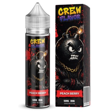 Peach berry ( Pêche framboise) - 50ml - CREW FLAVOR