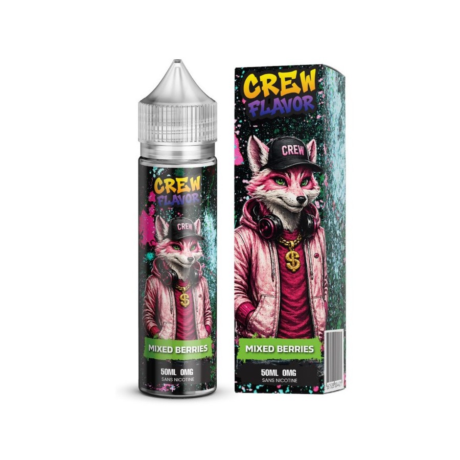Mixed berries ( Fruits rouges) - 50ml - CREW FLAVOR Mixed berries ( Fruits rouges) - 50ml - CREW FLAVOR