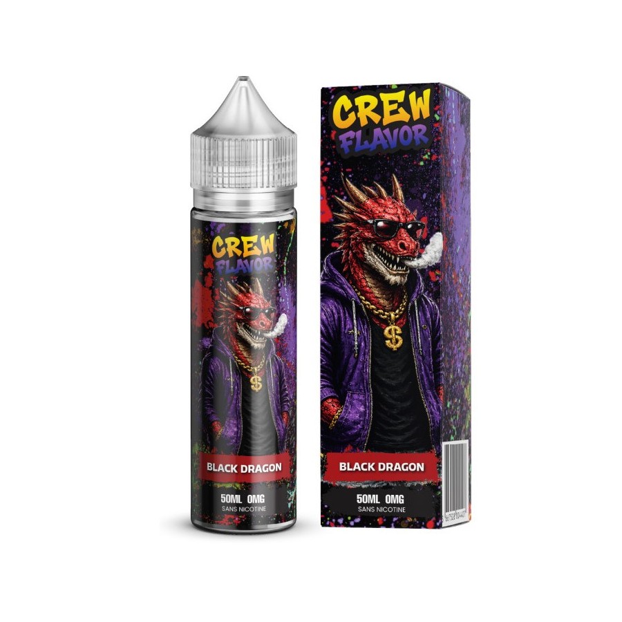 Black dragon ( Fruit du dragon) - 50ml - CREW FLAVOR