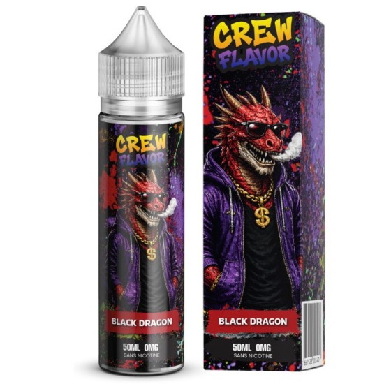 Black dragon ( Fruit du dragon) - 50ml - CREW FLAVOR