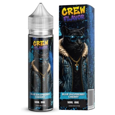 Blue raspberry cherry ( Framboise bleue cerise) - 50ml - CREW FLAVOR