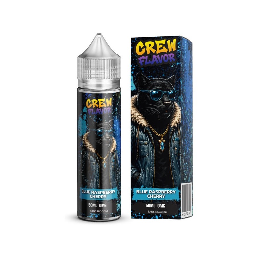 Blue raspberry cherry ( Framboise bleue cerise) - 50ml - CREW FLAVOR Blue raspberry cherry ( Framboise bleue cerise) - 50ml - CREW FLAVOR