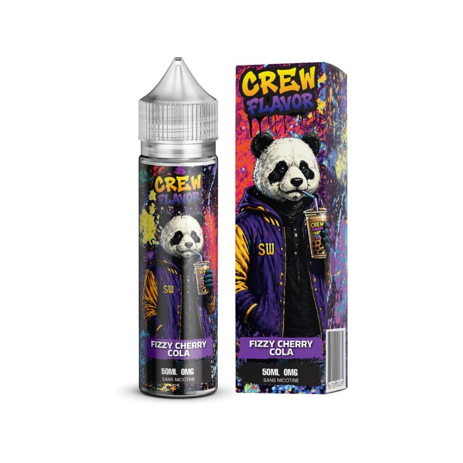 Fizzy cherry cola ( Cerise cola) - 50ml - CREW FLAVOR Fizzy cherry cola ( Cerise cola) - 50ml - CREW FLAVOR