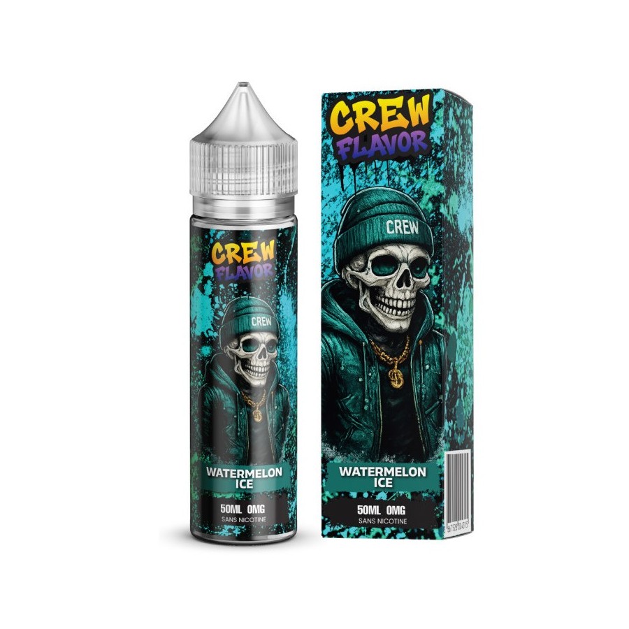 Watermelon ice ( Pastèque glacée) - 50ml - CREW FLAVOR Watermelon ice ( Pastèque glacée) - 50ml - CREW FLAVOR