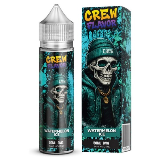 Watermelon ice ( Pastèque glacée) - 50ml - CREW FLAVOR