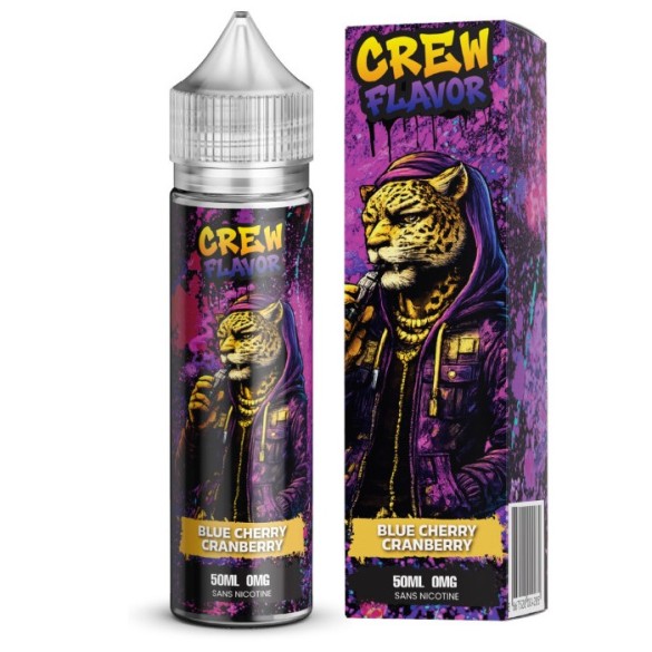 Blue cherry cranberry (cerise bleue canneberge) - 50ml - CREW FLAVOR