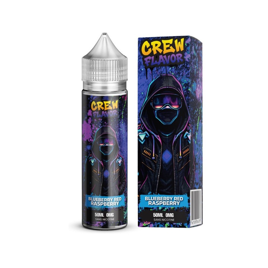 Blueberry red raspberry (Myrtille framboise) - 50ml - CREW FLAVOR Blueberry red raspberry (Myrtille framboise) - 50ml - CREW FLAVOR