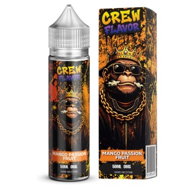 Mango passion fruit (Mangue fruit de la passion) - 50ml - CREW FLAVOR