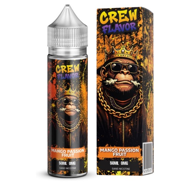 Mango passion fruit (Mangue fruit de la passion) - 50ml - CREW FLAVOR