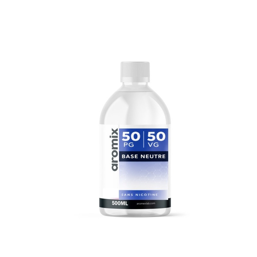 BASE 500 ML 50/50 ou 30/70 AROMIX LAB