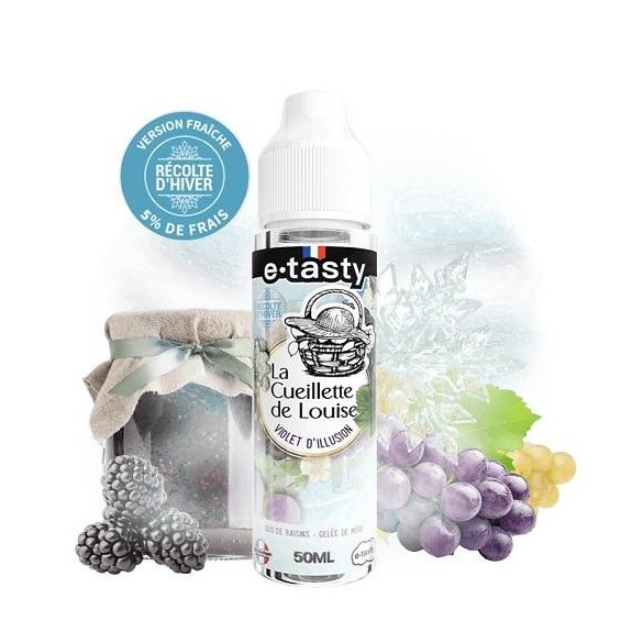 Violet illusion hiver - 50 ml - E TASTY