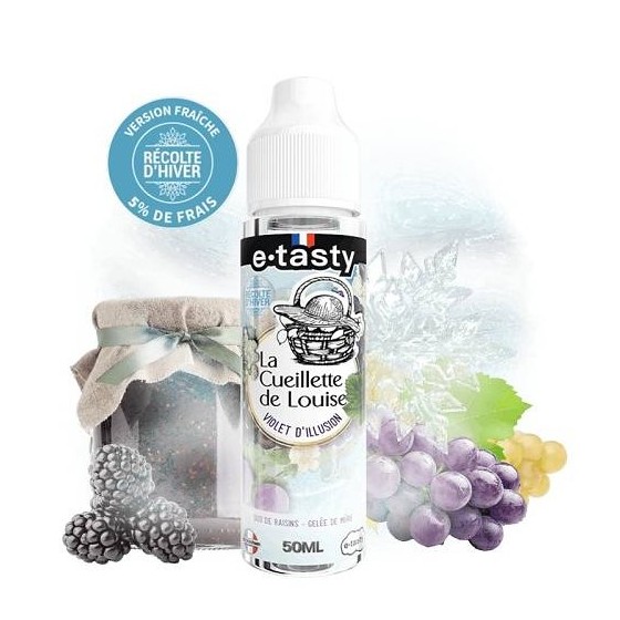 Violet illusion hiver - 50 ml - E TASTY
