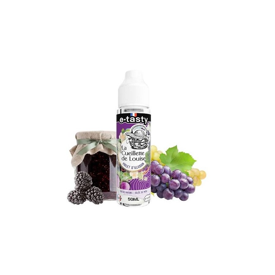 Violet illusion - 50 ml - E TASTY Violet illusion - 50 ml - E TASTY