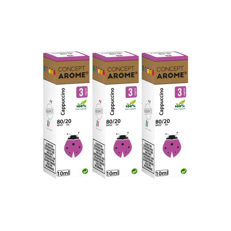 Cappuccino 10ml - CONCEPT AROME Cappuccino 10ml - CONCEPT AROME