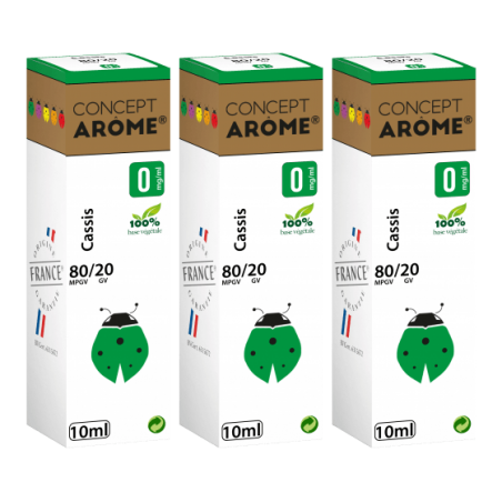 Cassis 10ml - CONCEPT AROME