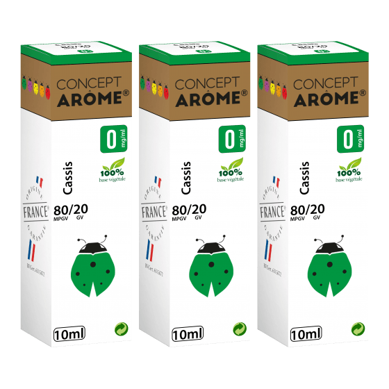 Cassis 10ml - CONCEPT AROME