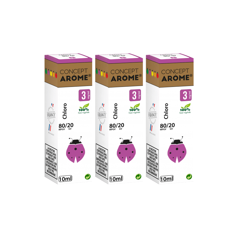 Chloro 10ml - CONCEPT AROME Chloro 10ml - CONCEPT AROME