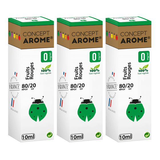 Fruits Rouges 10ml - CONCEPT AROME