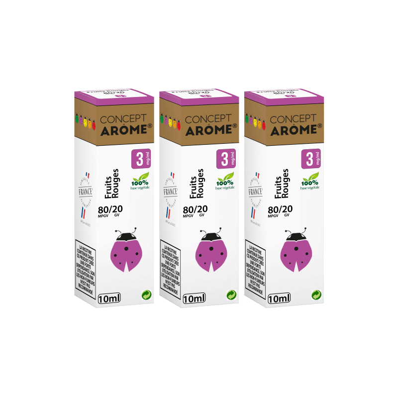 Fruits Rouges 10ml - CONCEPT AROME Fruits Rouges 10ml - CONCEPT AROME
