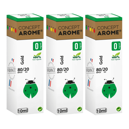 Gold 10ml - CONCEPT AROME
