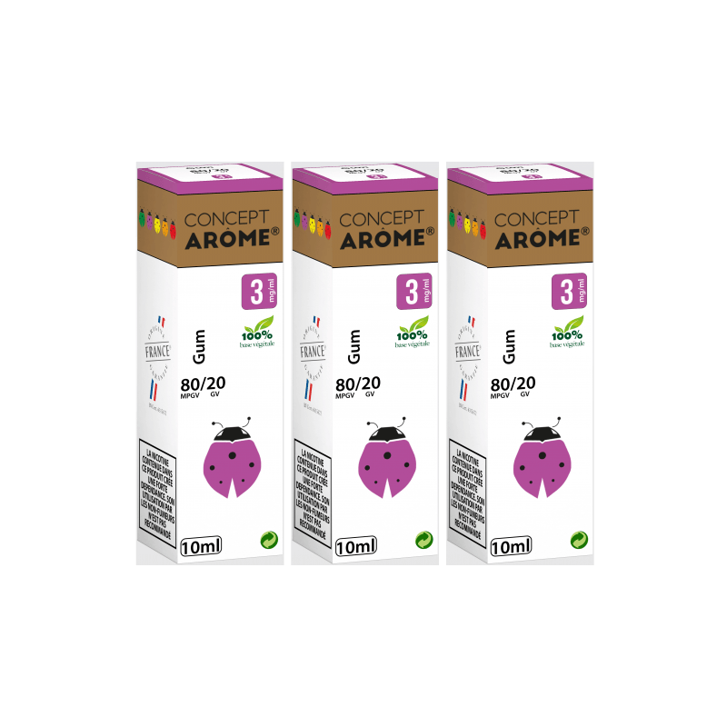 Gum 10ml - CONCEPT AROME Gum 10ml - CONCEPT AROME