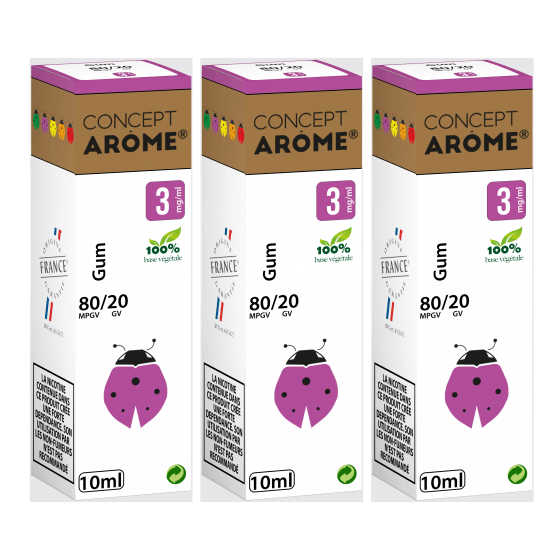 Gum 10ml - CONCEPT AROME