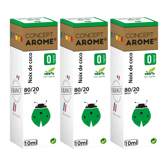 Noix de coco 10ml - CONCEPT AROME