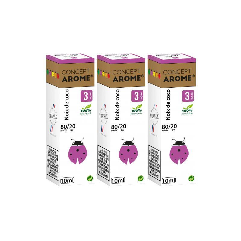 Noix de coco 10ml - CONCEPT AROME Noix de coco 10ml - CONCEPT AROME