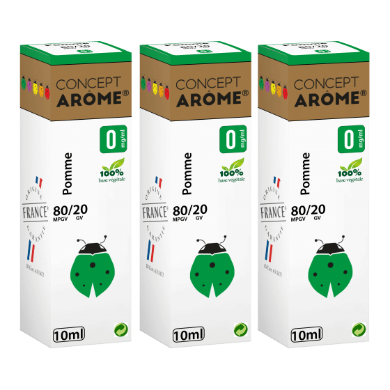 Pomme 10ml - CONCEPT AROME