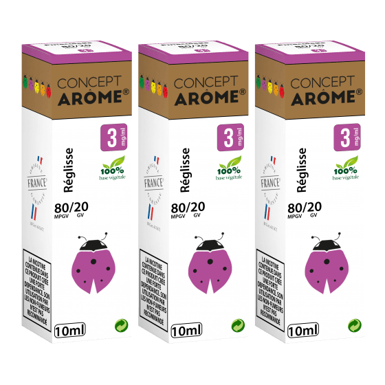 Réglisse 10ml - CONCEPT AROME